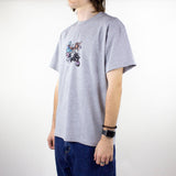 Skateboard Cafe Dancing T-Shirt - Heather Grey