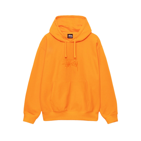 Stussy Basic App. Hoodie - Tangerine