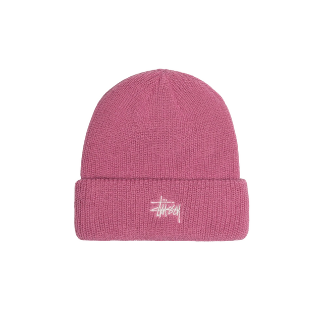 Stussy Basic Cuff Beanie - Dusty Pink