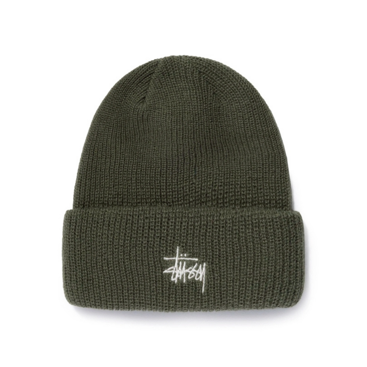 Stussy Basic Cuff Beanie - Olive