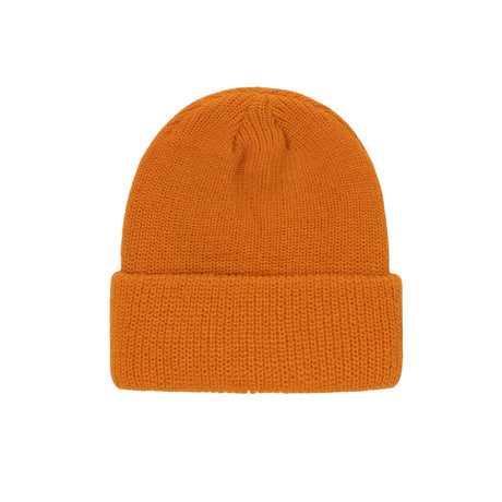 Stussy Basic Cuff Beanie - Tangerine