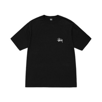 Stussy Basic Pigment Dyed T-Shirt - Black