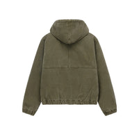 Stussy Canvas Insulated Work Jacket - Olive Drab
