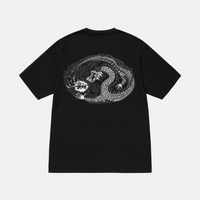 Stussy Mosaic Dragon Pigment Dyed T-Shirt - Black