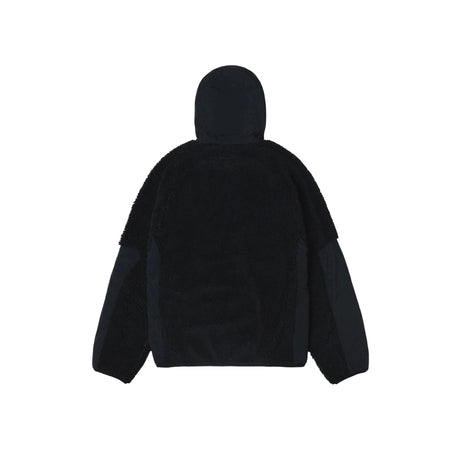 Stussy Sherpa Paneled Hooded Jacket – Black