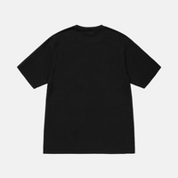 Stussy Small Stock Pigment Dyed T-Shirt - Black