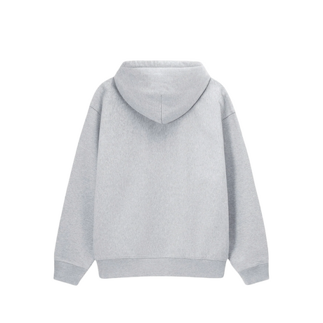 Stussy Stock Logo Hoodie - Grey Heather