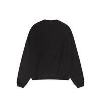 Stussy Varsity Oversized Crew Sweatshirt - Black