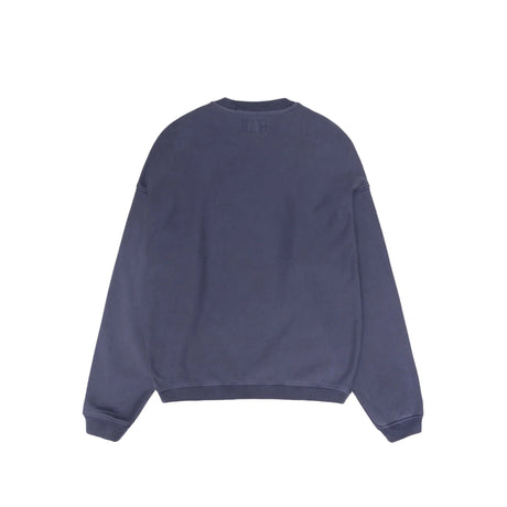 Stussy Varsity Oversized Crew Sweatshirt - Washed Blue