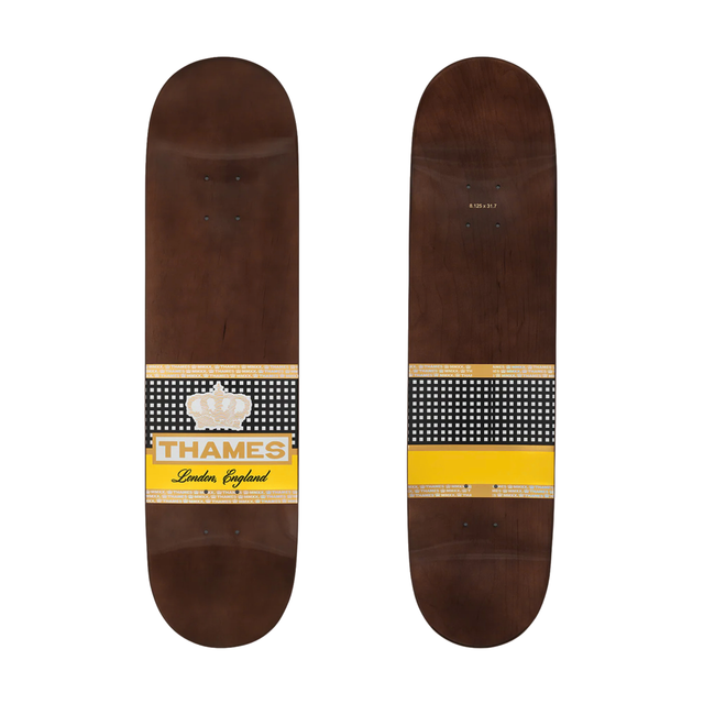 Thames MMXX 'Lanceros' Deck 8.125" - Brown