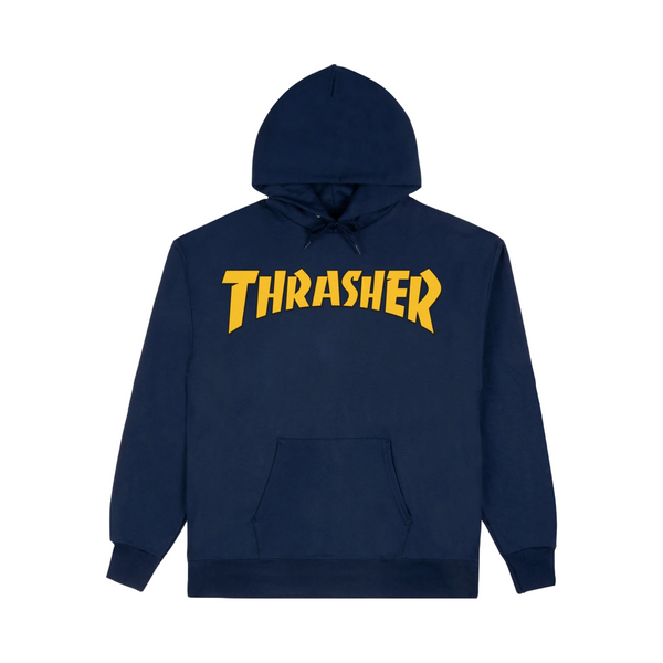 Thrasher Cover Logo Hoodie - Navy