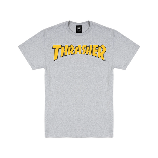 Thrasher Cover Logo T-Shirt - Grey