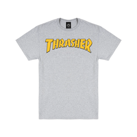 Thrasher Cover Logo T-Shirt - Grey