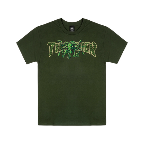 Thrasher Medusa T-Shirt - Green