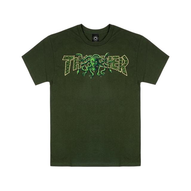 Thrasher Medusa T-Shirt - Green