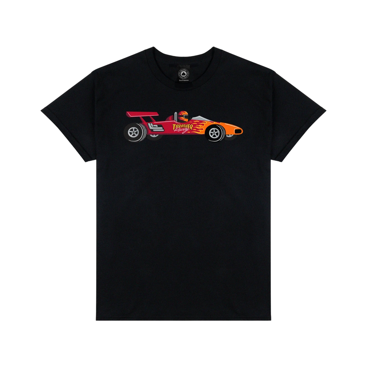 Thrasher Racing Car T-Shirt - Black