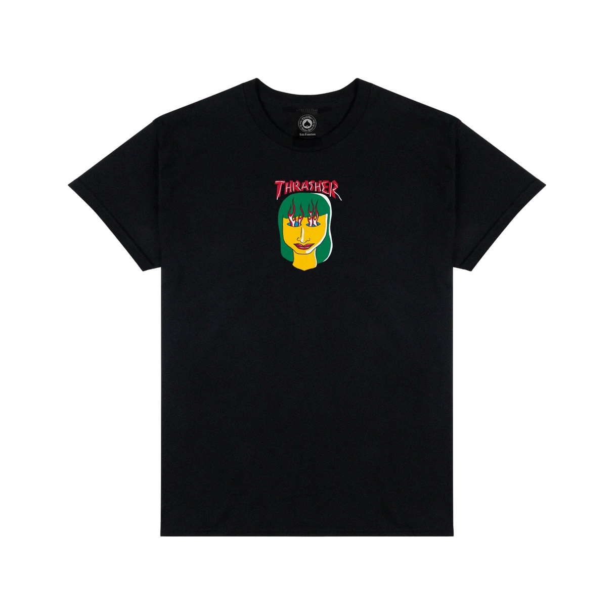 Thrasher Talk Shit by Gonz T-Shirt - Black