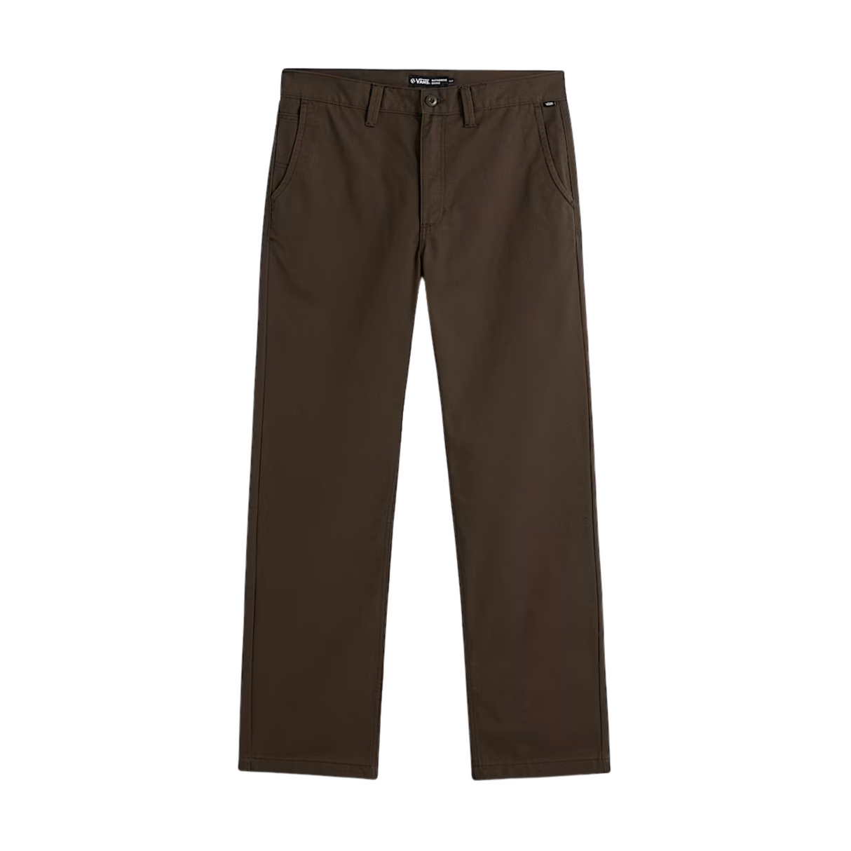 Vans Authentic Chino Relaxed Pant Trousers - Coal Brown