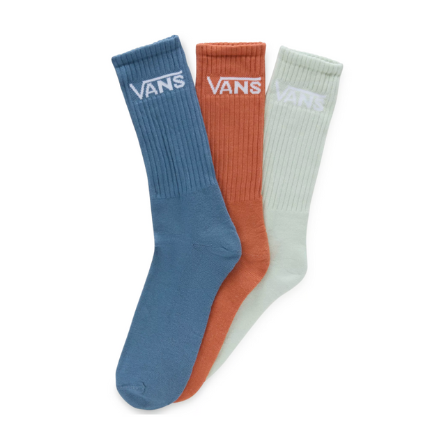 Vans Classic Crew 3 Pack Socks - Autumn Leaf