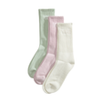 Vans Classic Crew 3 Pack Socks - Marshmallow