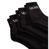 Vans Classic Half Crew 6 Pack Socks - (Half) Black