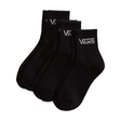 Vans Classic Half Crew 6 Pack Socks - (Half) Black