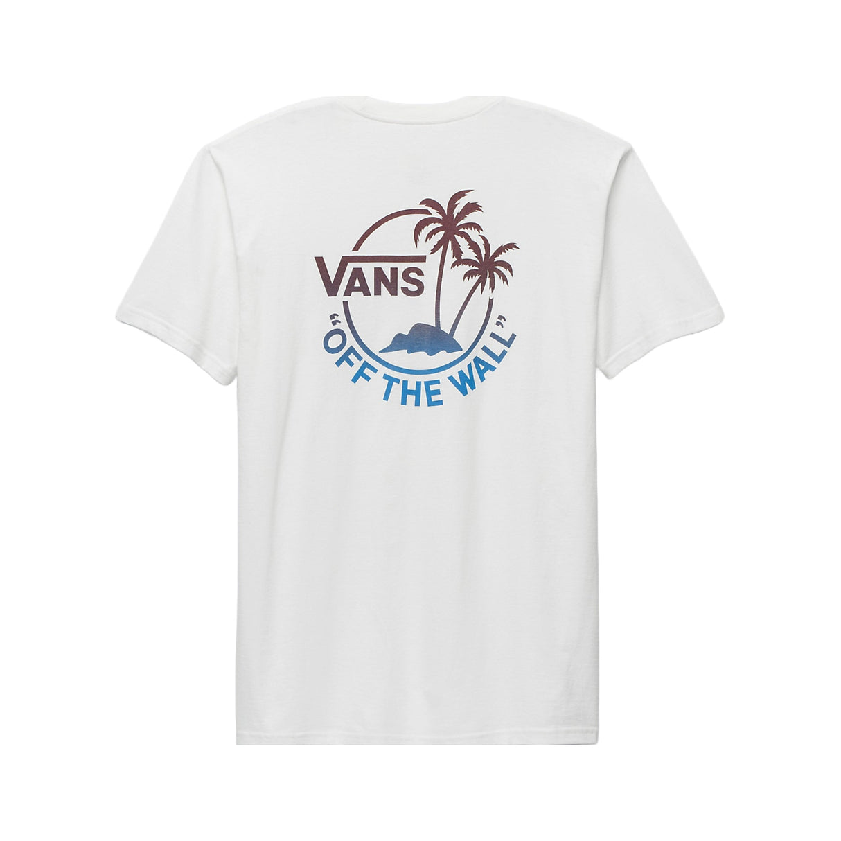 Vans Classic Mini Dual Palm II T-Shirt - Marshmallow / Bitter Chocolate