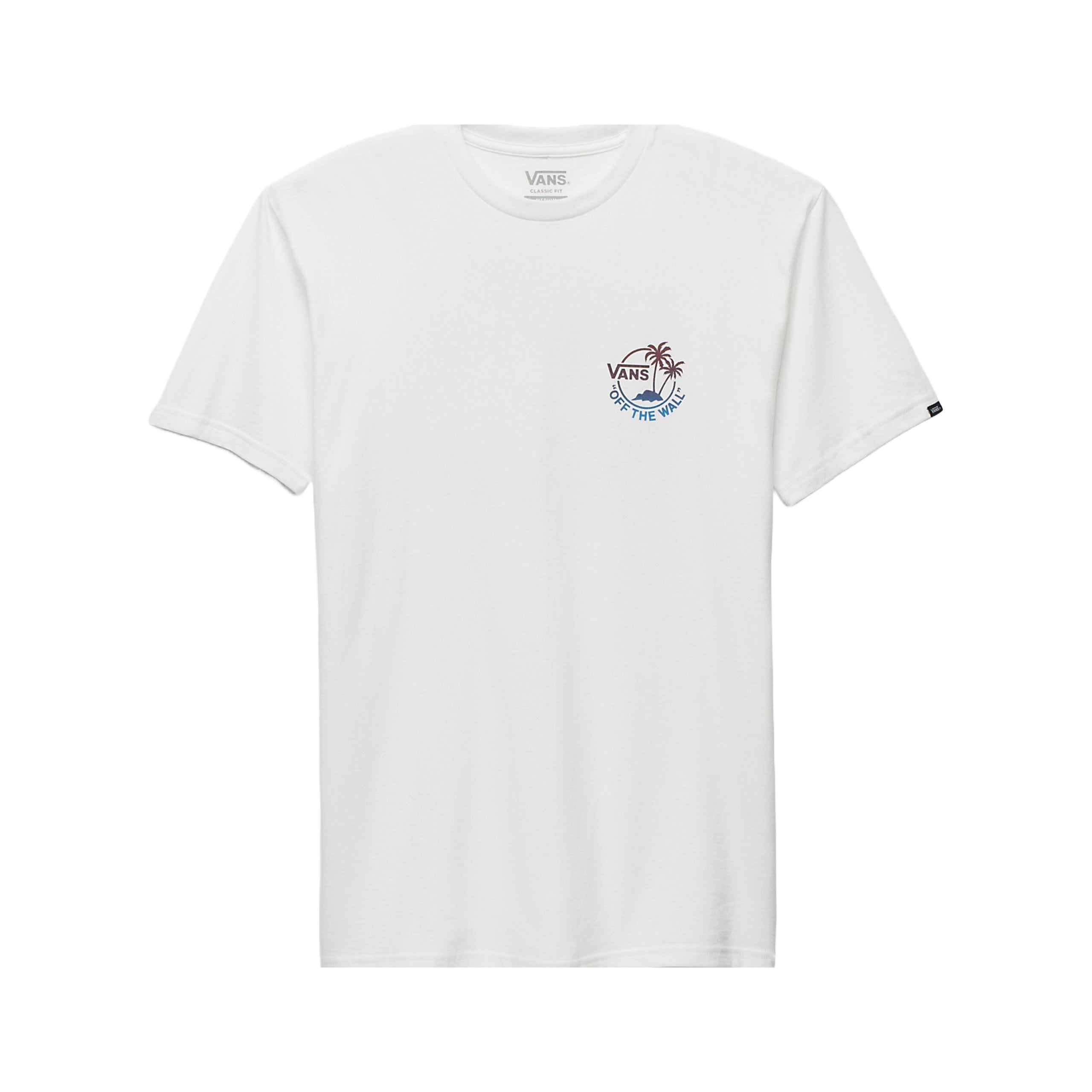 Vans Classic Mini Dual Palm II T-Shirt - Marshmallow / Bitter