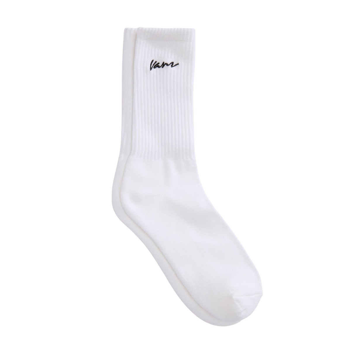 Vans Classic Script Crew Socks - White