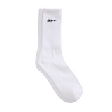 Vans Classic Script Crew Socks - White
