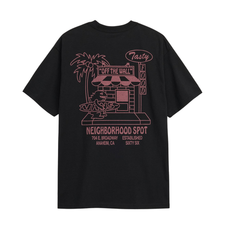 Vans Food Spot T-Shirt - Black