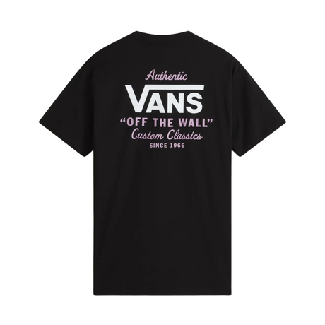 Vans Holder St Classic T-Shirt - Black / Lavender Mist