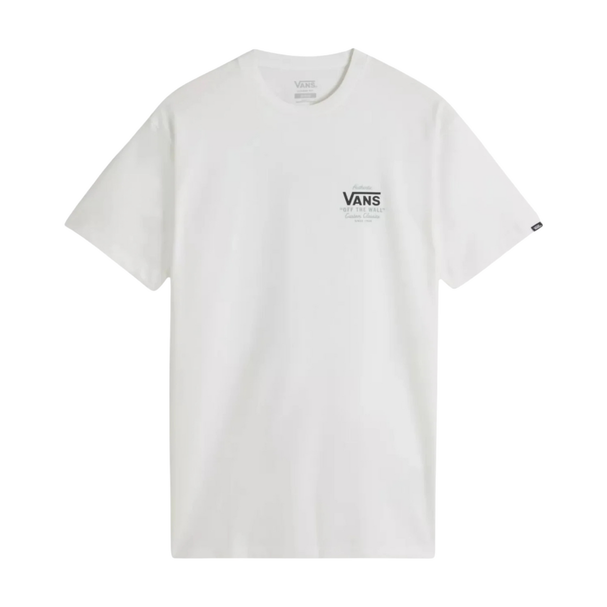 Vans Holder St Classic T-Shirt - Marshmallow / Frost Grey