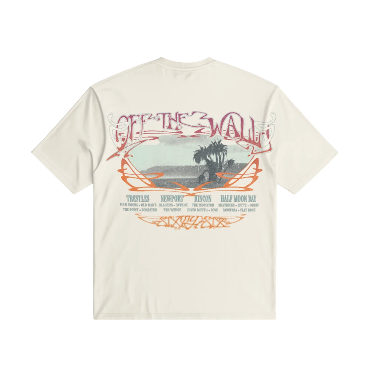 Vans Jetty Sets T-Shirt - Marshmallow