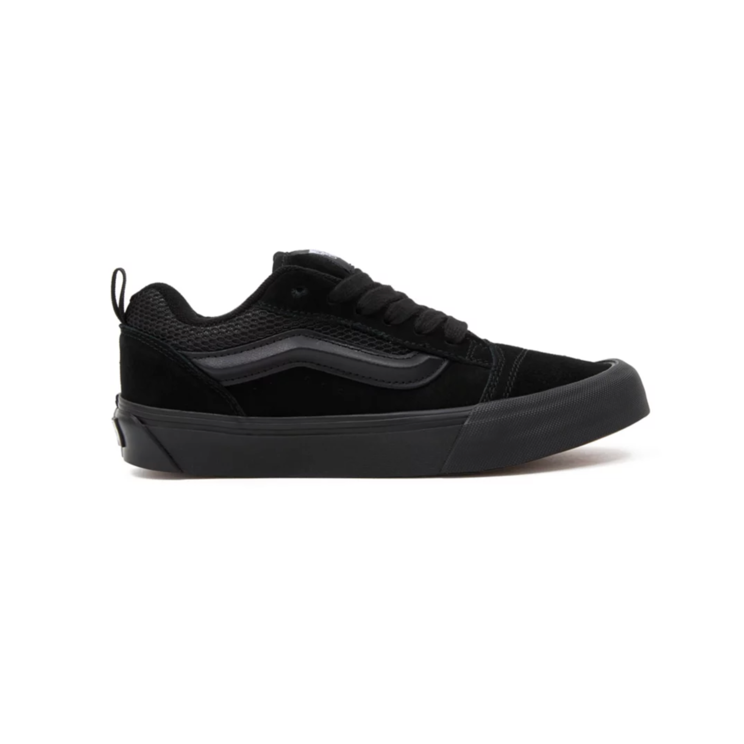 Vans Knu Skool Shoes Black Black exclusive at Remix Remix Casuals