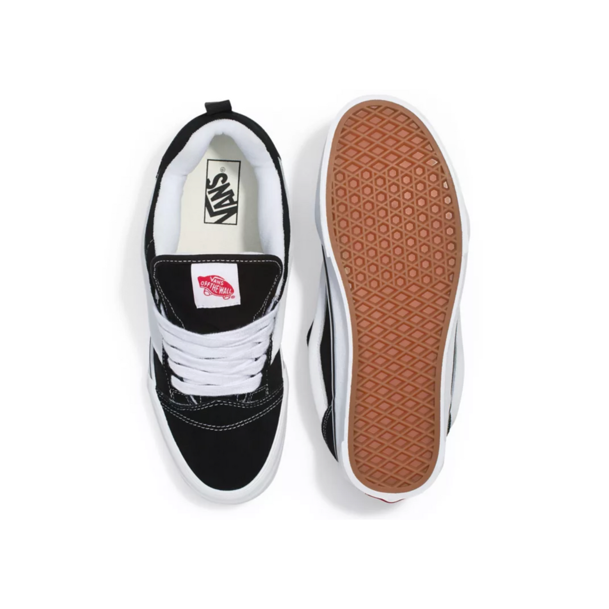 Vans Knu Skool Shoes - Black / White