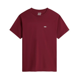 Vans Left Chest Logo T-Shirt - Burgundy