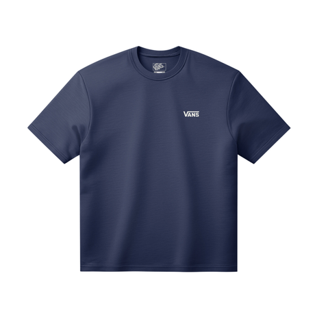 Vans Left Chest Logo T-Shirt - Deep Indigo