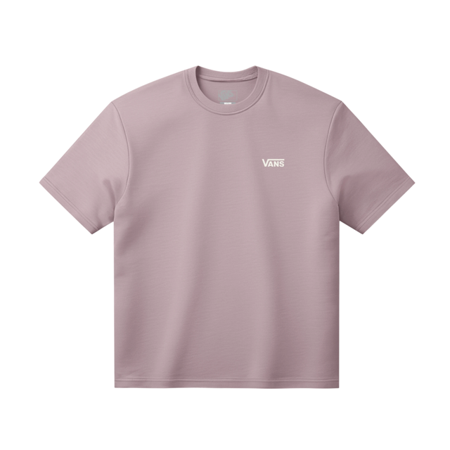 Vans Left Chest Logo T-Shirt - Misty Mauve