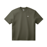 Vans Left Chest Logo T-Shirt - Mossy Olive