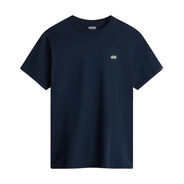 Vans Left Chest Logo T-Shirt - Navy / White