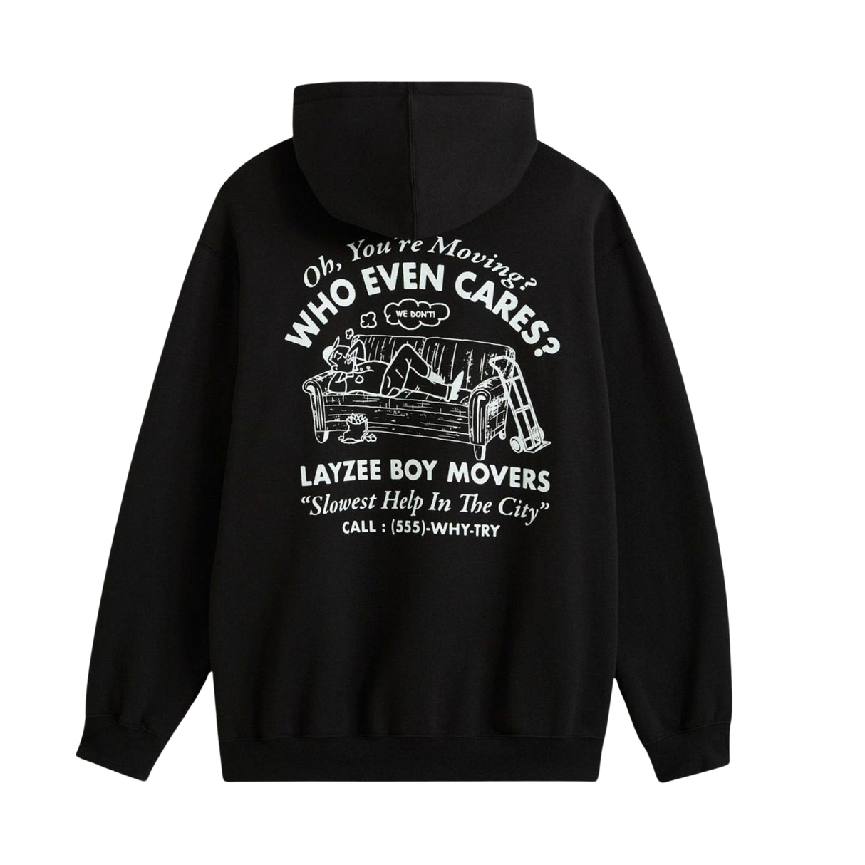Vans Moving Co Pullover Hoodie - Black