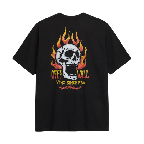 Vans Off The Wall Fever T-Shirt - Black