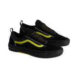 Vans Old Skool Wafflecup Shoes - Reflective Black / Lime