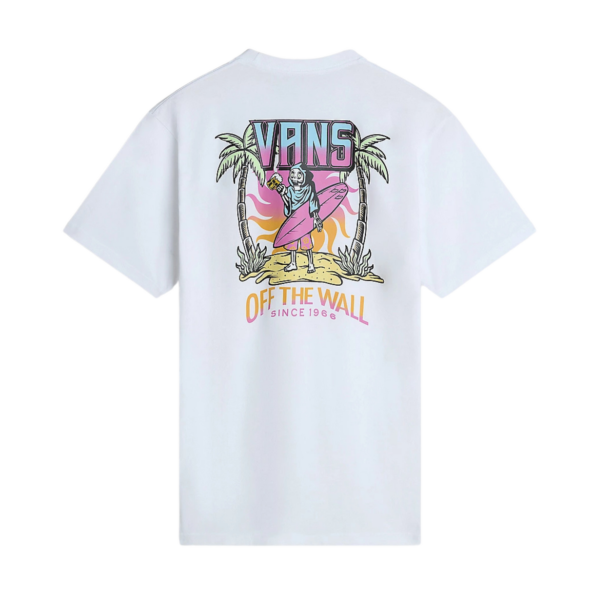 Vans Palm Cheers Classic T-Shirt - White