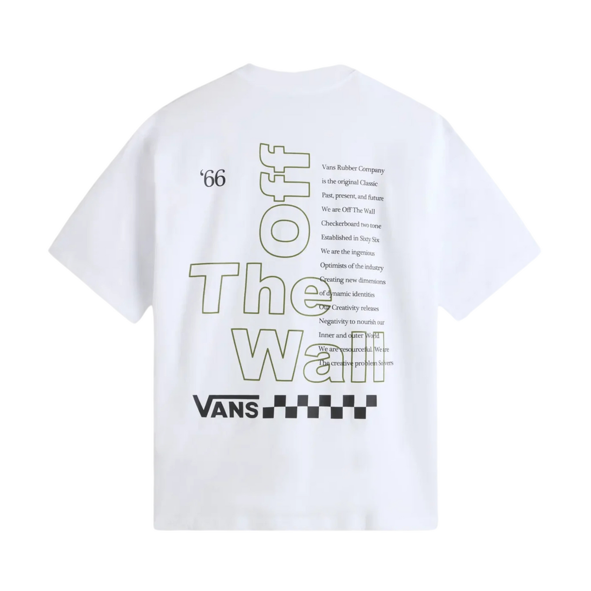 Vans Posted T-Shirt - White