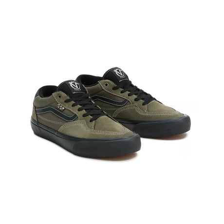 Vans Rowan Pro Shoes - Olive / Black