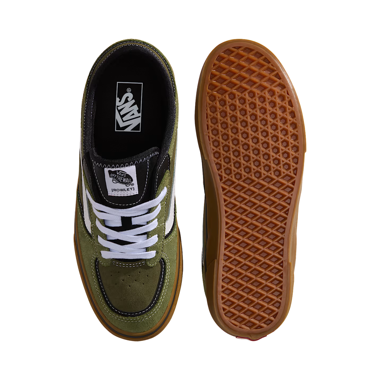 Vans Rowley Classic Shoes - Gum Aged Green