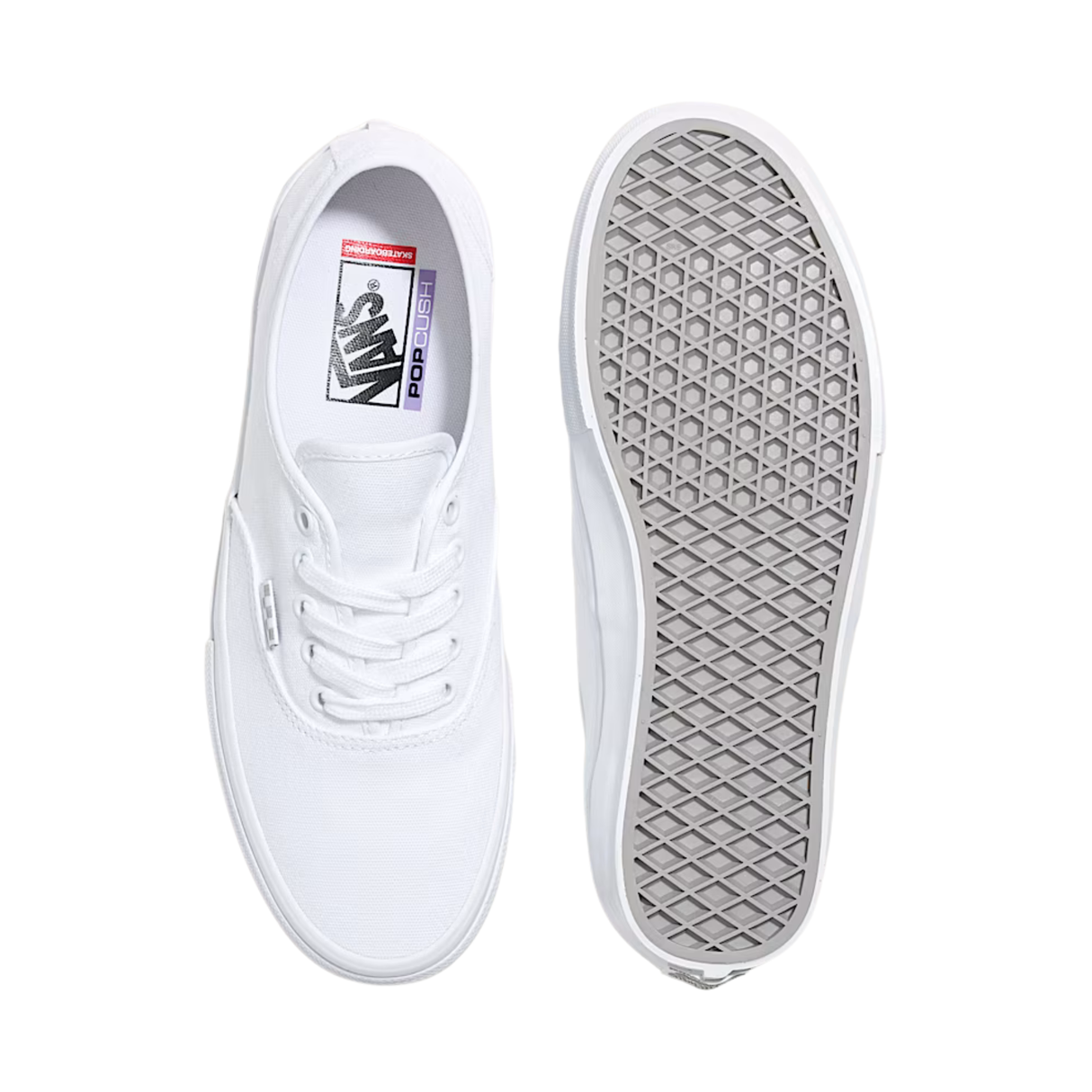 Vans Skate Authentic Shoes - True White