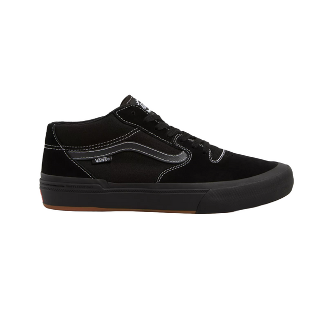 Vans Skate BMX Style 114 Shoes - Black / White / Black